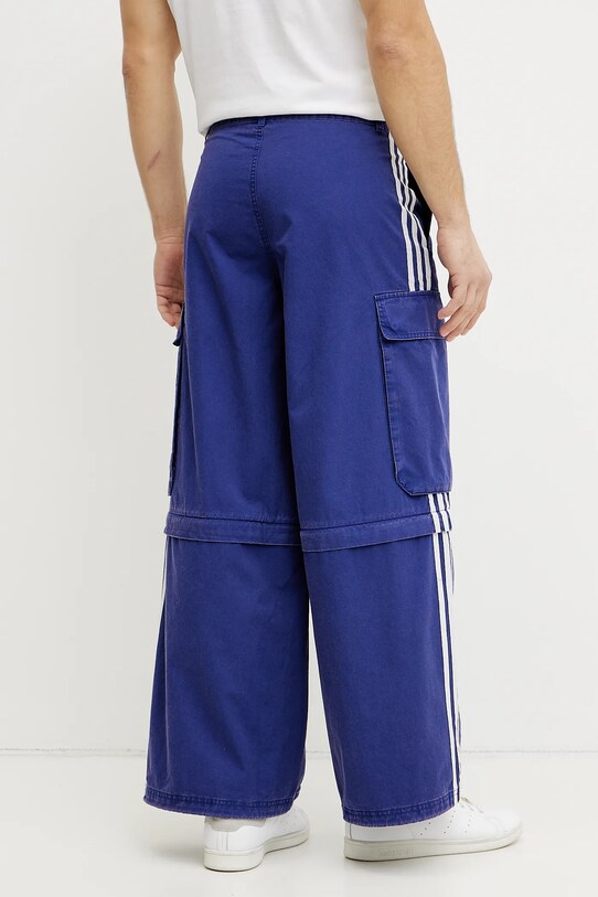 Ρούχα Βαμβακερό παντελόνι adidas Originals CARGO PANTS JY6294 μωβ