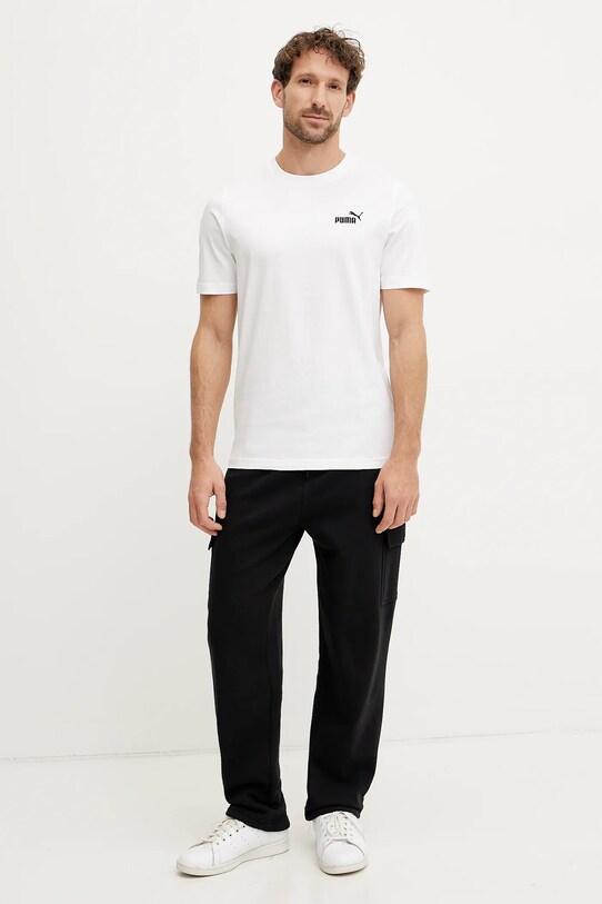 Βαμβακερό παντελόνι The North Face NF0A8C2YJK31 μαύρο SS25