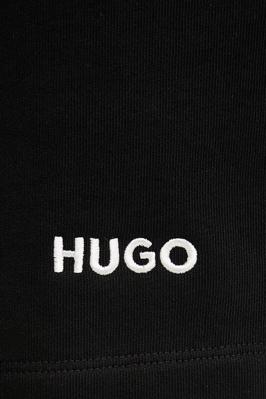 Βαμβακερό σορτσάκι HUGO μαύρο 50534677