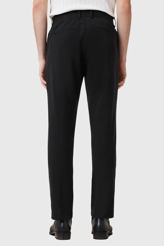 Παντελόνι AllSaints BAY M018QC μαύρο