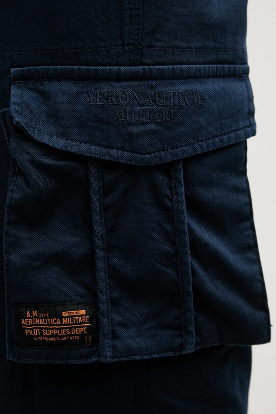Παντελόνι Aeronautica Militare σκούρο μπλε PA1658CT3511