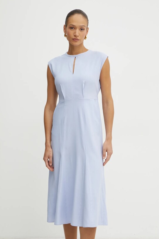 Φόρεμα Marella CREMA μπλε 2513221071