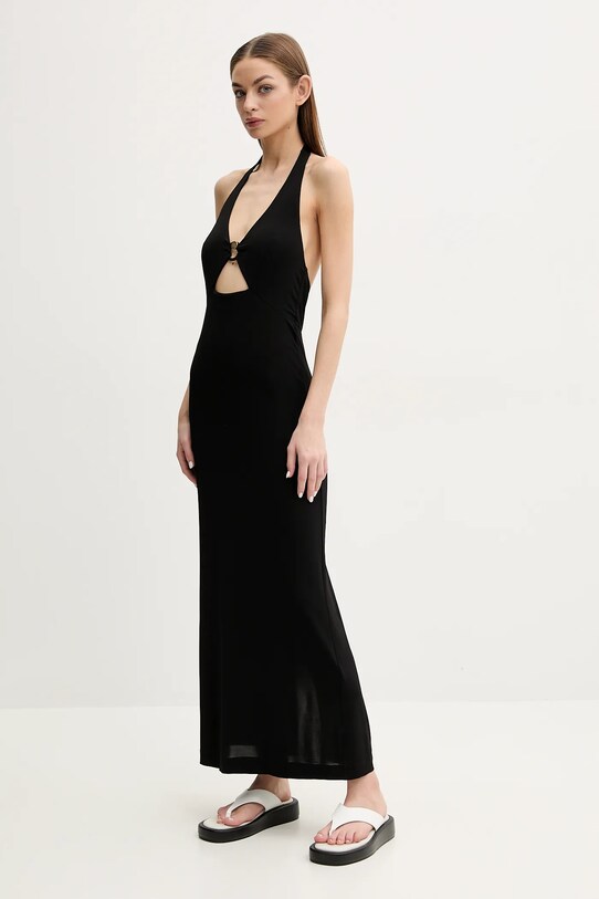 Φόρεμα παραλίας Max Mara Beachwear 2516621059600 μαύρο SS25