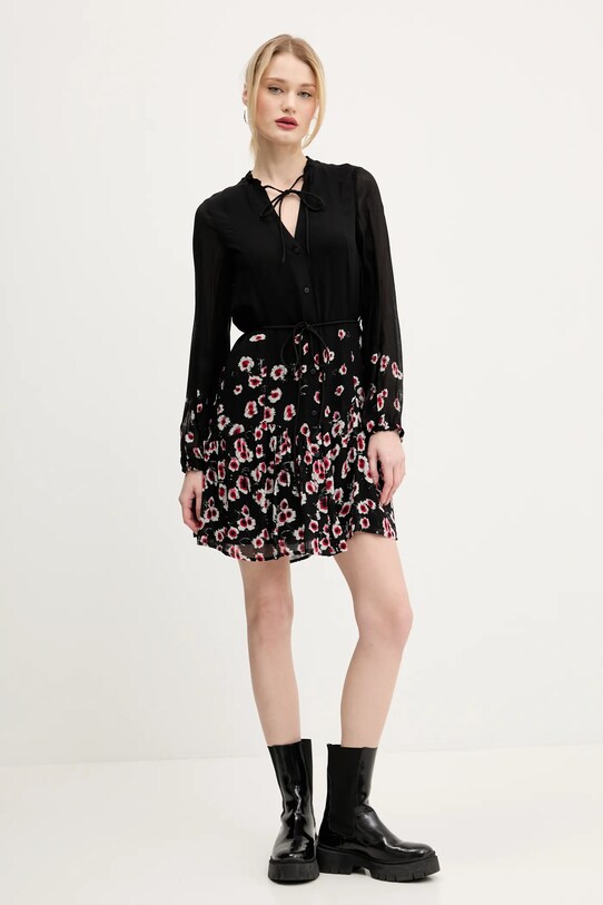 Φόρεμα Desigual BASILEA 25SWVW31 μαύρο SS25