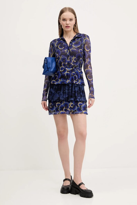 Φόρεμα Desigual CELLS LACROIX 25SWVK29 σκούρο μπλε SS25