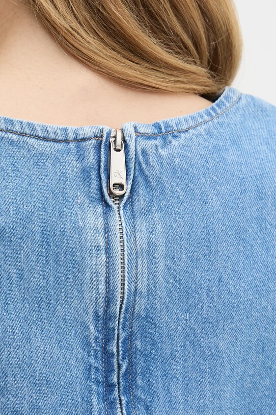 Φόρεμα τζιν Calvin Klein Jeans J20J225170 μπλε