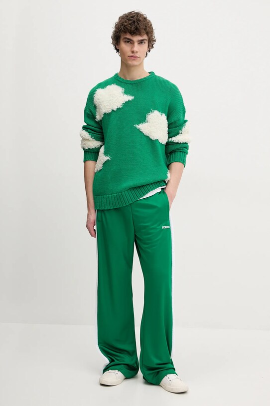 Μάλλινο πουλόβερ Fiorucci Cloud Sweater U02SPKSW335KN03GN02 πράσινο SS25