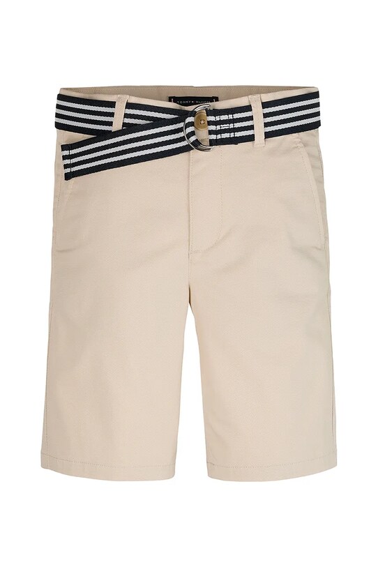 Σορτς Tommy Hilfiger KB0KB09474.128.176.PPYA μπεζ SS25
