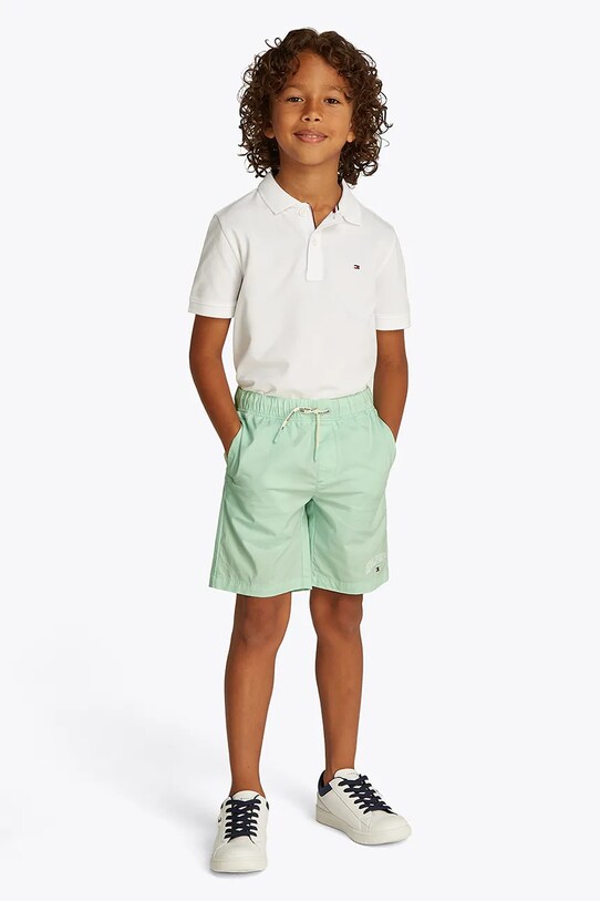 Σορτς Tommy Hilfiger casual πράσινο KB0KB09642.98.122.PPYA