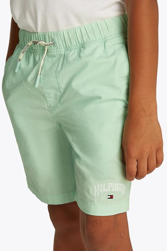 Σορτς Tommy Hilfiger KB0KB09642.98.122.PPYA πράσινο