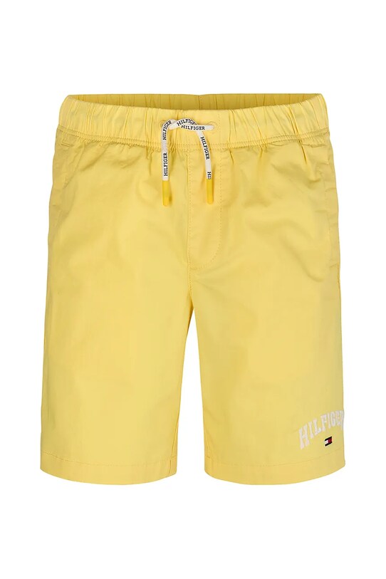 Σορτς Tommy Hilfiger KB0KB09642.98.122.PPYA κίτρινο SS25