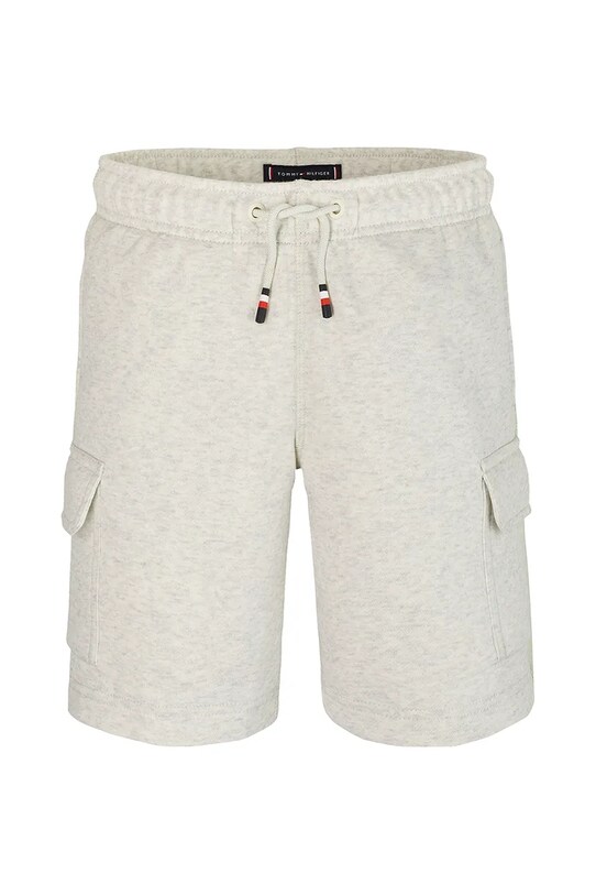 Παιδικό σορτς Tommy Hilfiger KB0KB09659.PPYA λευκό SS25