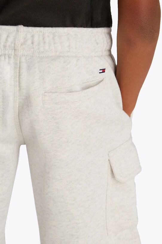 Παιδικό σορτς Tommy Hilfiger KB0KB09659.PPYA λευκό