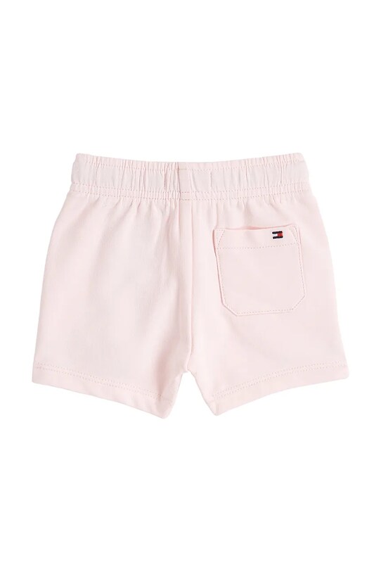 Σορτς μωρού Tommy Hilfiger KN0KN02026.PPYA ροζ SS25