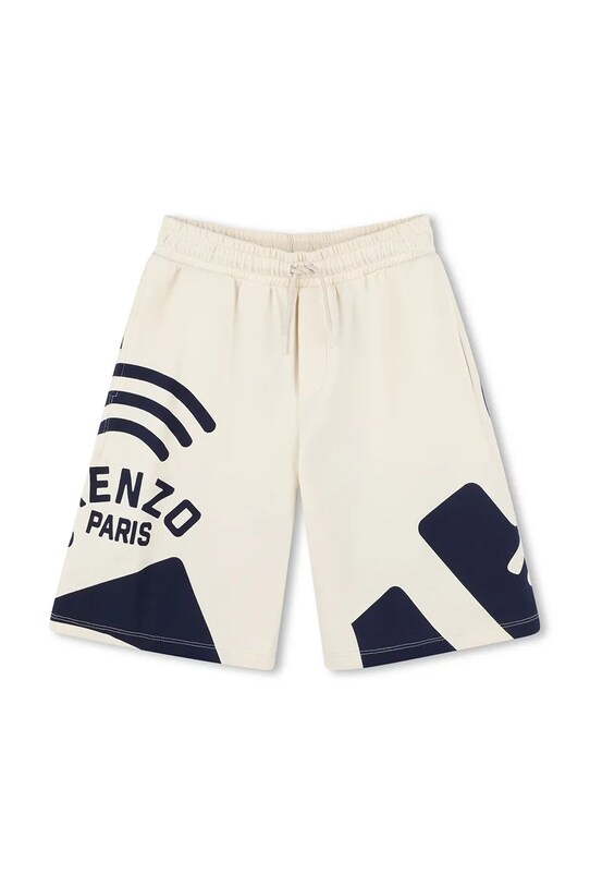 Παιδικό βαμβακερό σορτς Kenzo Kids βαμβάκι μπεζ K61116.114.150