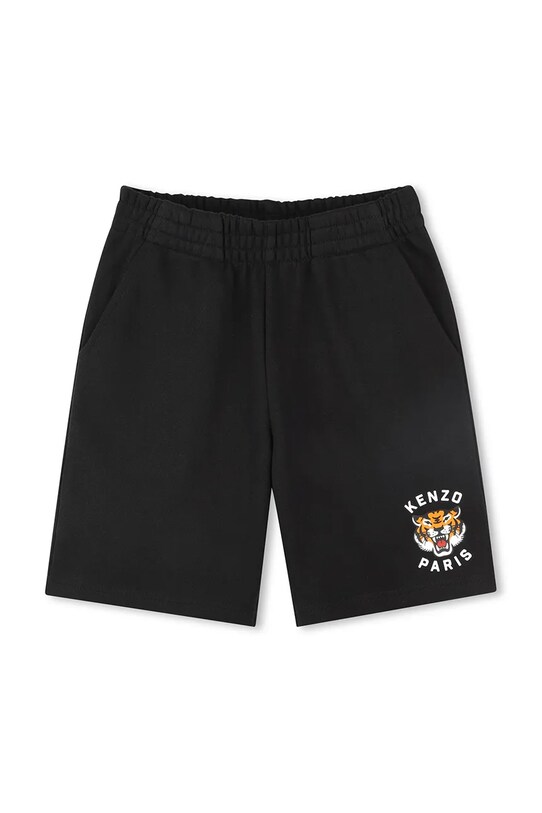 Παιδικό βαμβακερό σορτς Kenzo Kids στάμπα μπλε K61122.86.108