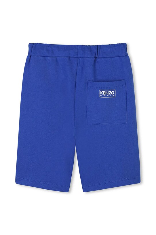 Παιδικό βαμβακερό σορτς Kenzo Kids K61123.162 μπλε SS25