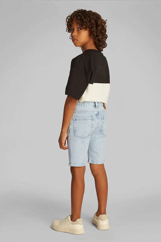Σορτς Calvin Klein Jeans IB0IB02432.PPYA μπλε