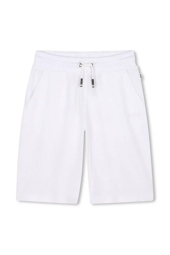 Παιδικό σορτς BOSS casual λευκό J52169.162.174