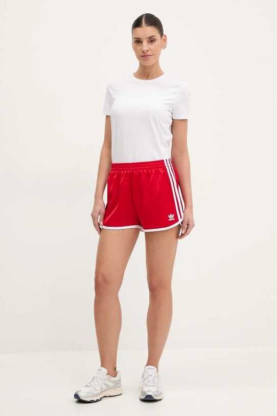 Σορτς adidas Originals 3S SPRINTER JD3120 κόκκινο SS25