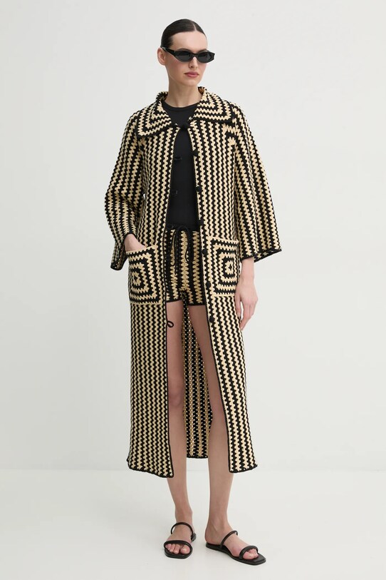 Βαμβακερό σορτσάκι By Malene Birger DOR 103073 μαύρο SS25
