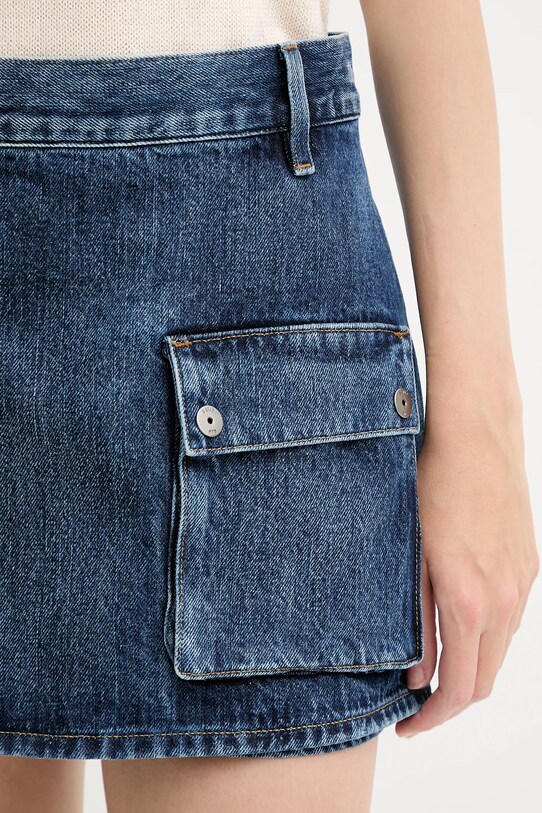 Τζιν φούστα G-Star Raw σκούρο μπλε D26173.D788