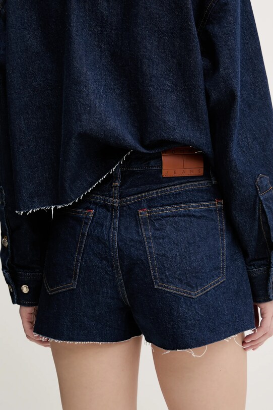 Ρούχα Τζιν σορτς Tommy Jeans DW0DW20094 σκούρο μπλε