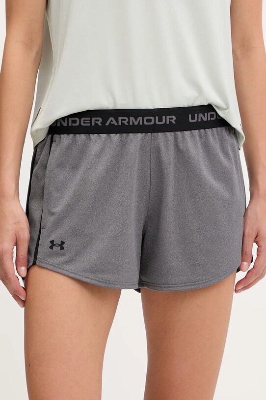 Σορτς προπόνησης Under Armour Tech Play απλικέ γκρί 1389882