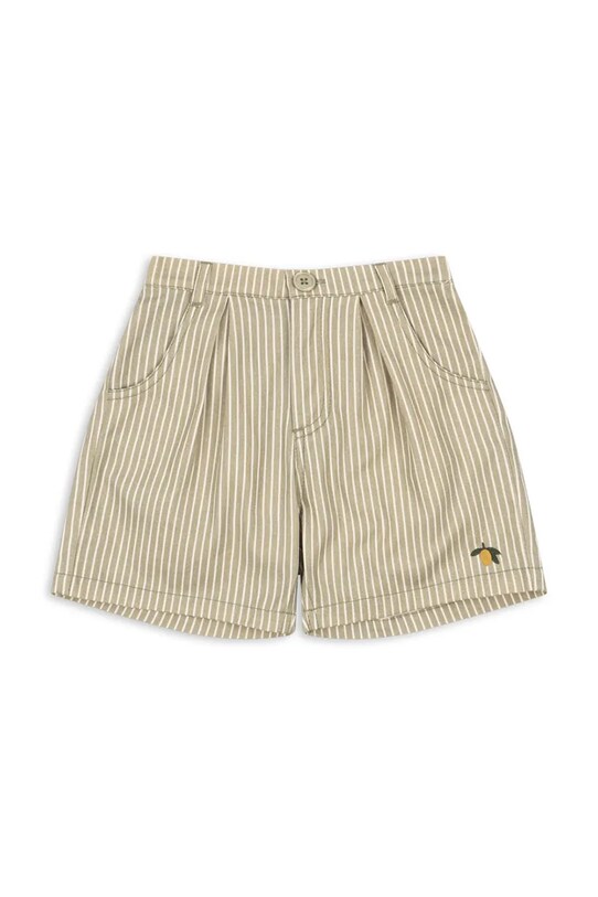Σορτς Konges Sløjd FRANKIE SHORTS GOTS KS103182 μπεζ SS25