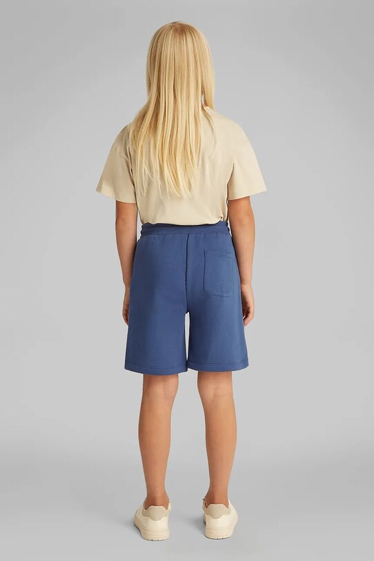 Παιδικό σορτς Calvin Klein Jeans σκούρο μπλε IU0IU00704.128.176.PPYA