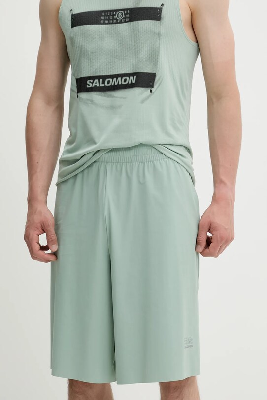 Σορτς MM6 Maison Margiela στάμπα πράσινο SH0MU0017.M35417
