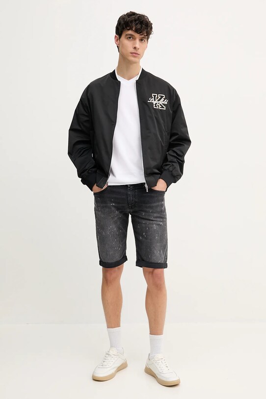 Τζιν σορτς Karl Lagerfeld 552832.265820 μαύρο SS25