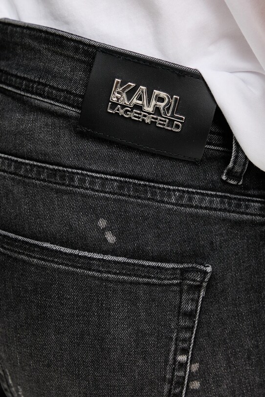 Τζιν σορτς Karl Lagerfeld μαύρο 552832.265820