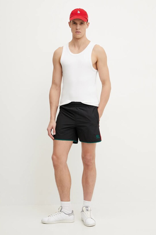 Σορτς adidas Originals Sprinter shorts JP1274 μαύρο SS25