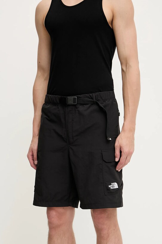 Σορτς The North Face TNF X NSE ύφασμα μαύρο NF0A8BJMJK31