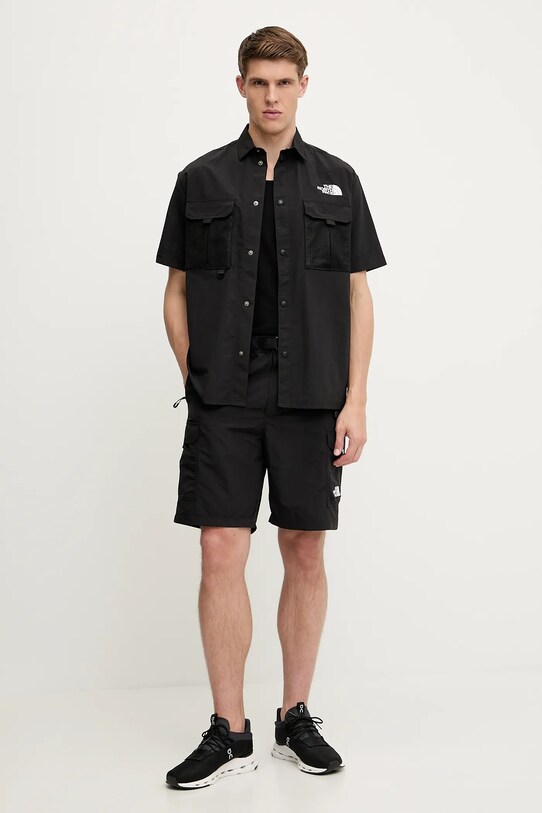 Σορτς The North Face TNF X NSE NF0A8BJMJK31 μαύρο SS25