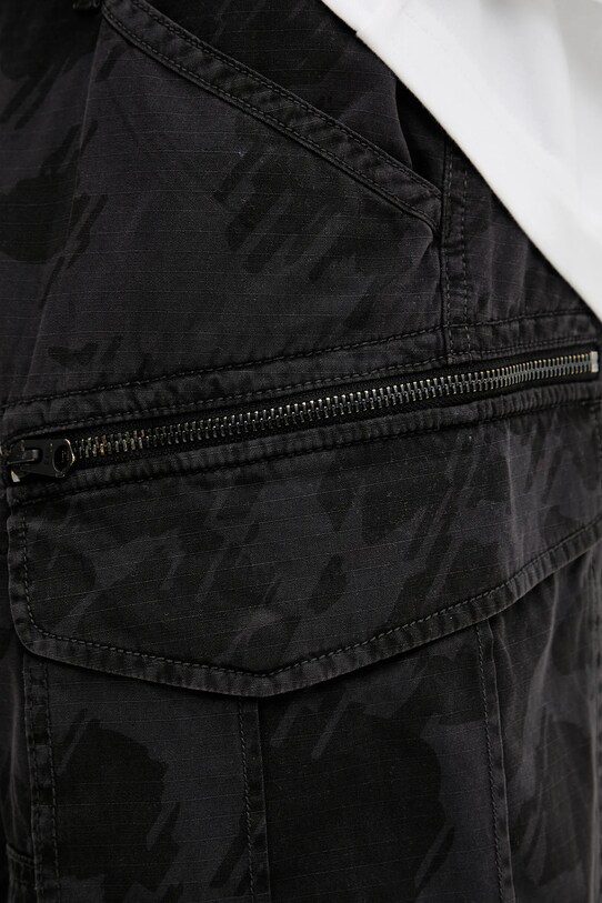 Βαμβακερό σορτσάκι G-Star Raw μαύρο D08566.D955