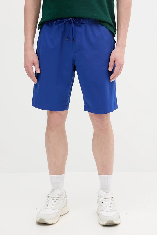 Σορτς Tommy Hilfiger ύφασμα μπλε MW0MW38840
