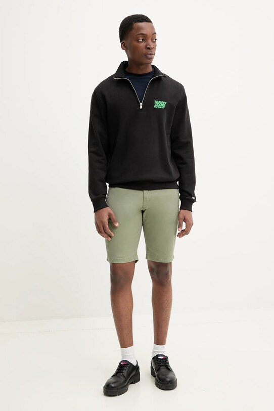 Σορτς Tommy Jeans DM0DM21950 πράσινο SS25