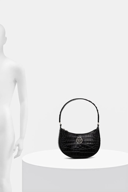 Δερμάτινη τσάντα Philipp Plein SAEA.WBA2064.PLE010N