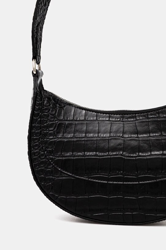 Δερμάτινη τσάντα Philipp Plein μαύρο SAEA.WBA2064.PLE010N