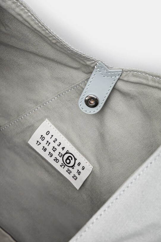 Τσάντα MM6 Maison Margiela Japanese Draped SB5WC0019 γκρί