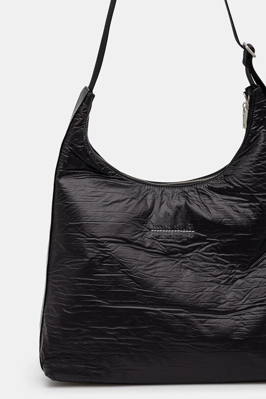 Αξεσουάρ Τσάντα MM6 Maison Margiela Crunched Nylon Bag SB5ZH0017 μαύρο