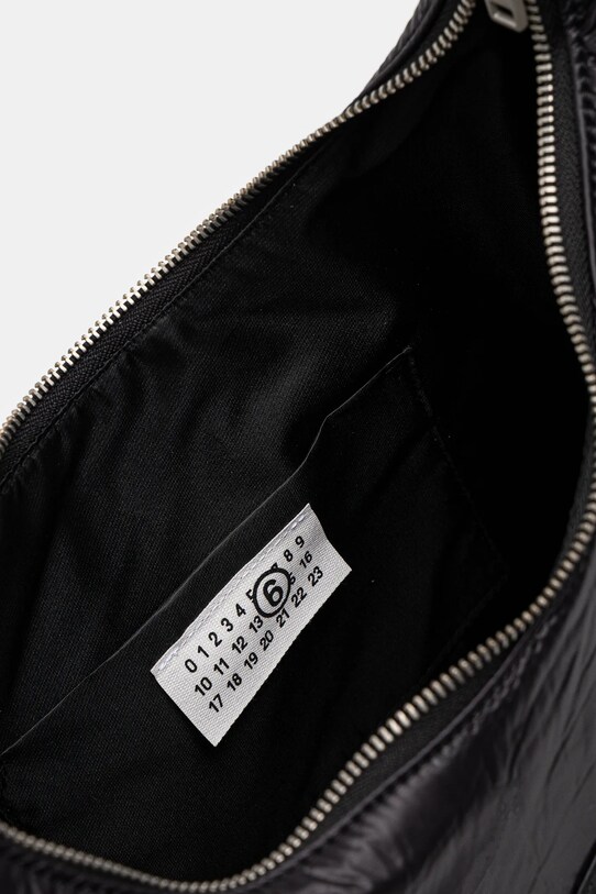 Τσάντα MM6 Maison Margiela Crunched Nylon Bag SB5ZH0017 μαύρο