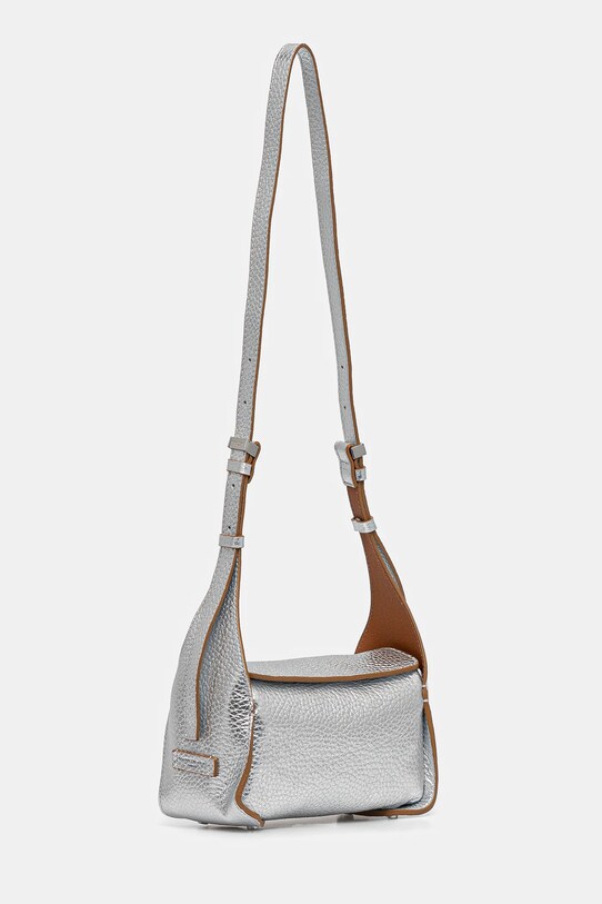 Δερμάτινη τσάντα Gianni Chiarini PENELOPE BS.11350.RNGDBL ασημί SS25