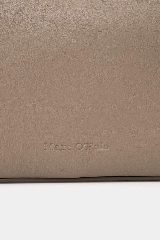 Δερμάτινη τσάντα Marc O'Polo μπεζ 41119901502141