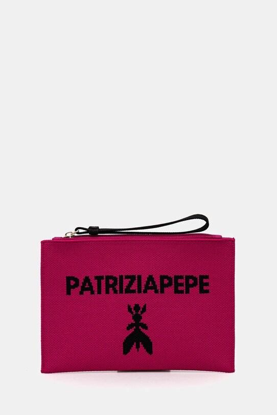 Σακίδιο Patrizia Pepe υφασμάτινο ροζ 2Q0023.K264