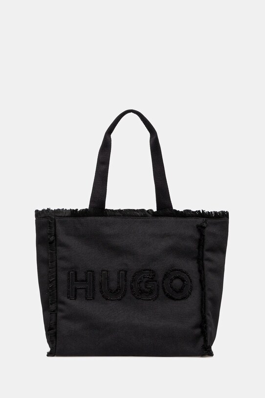 Τσάντα HUGO υφασμάτινο μαύρο 50541867