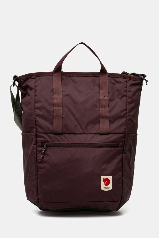 Σακίδιο πλάτης Fjallraven High Coast υφασμάτινο μπορντό F23225