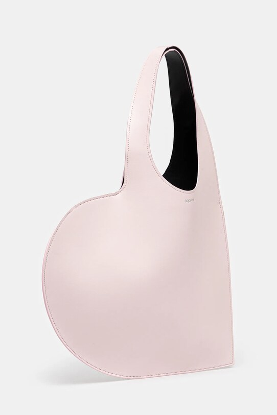 Δερμάτινη τσάντα Coperni Heart Tote COPBA14F6031 ροζ SS25
